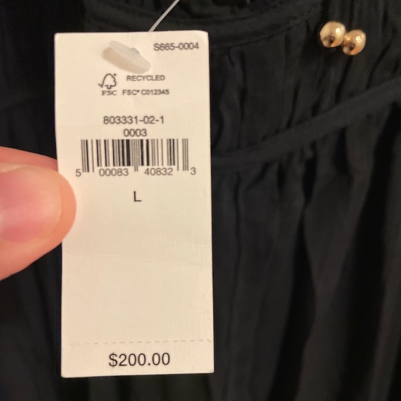 Banana republic silk crinkle midi dress - Picture 6 of 6